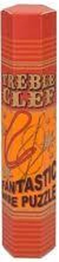 Professor Puzzle Trebble Klef Fantastic Wire Puzzel.geduldspel