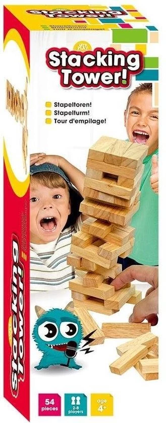 Otto Simon Kinderspel Stapeltoren Hout