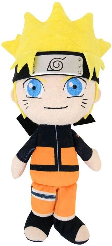 Naruto Shippuden - Knuffelbeer - Naruto Uzumaki 30 Cm - Knuffels - Knuffelbeer Klein