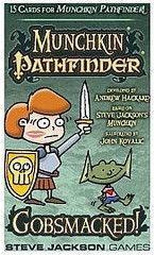 Steve Jackson Games Munchkin Pathfinder Gobsmacked! Booster Pack - Afbeelding 2