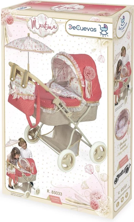 Poppenwagen Martina Decuevas (60 X 38 X 65 Cm)