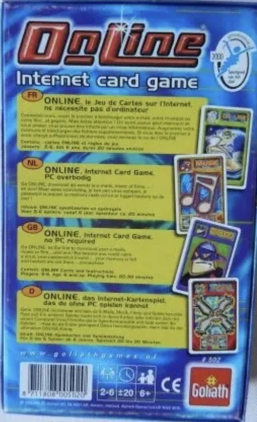 Goliath - Partyspel Goliath - Online Internet Card Game - Afbeelding 4