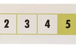 Bijles Juf Laura GETALLENLIJN TOT 100 - 5 Meter Lang - Met En Zonder Getallen - Dubbelzijdig Bedrukt - Rekenen - Bewegend Leren - Spelend Leren - Voor Binnen En Buiten - Onderwijs