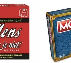 Hasbro Spellenbundel - 2 Stuks - Mens Erger Je Niet & Monopoly Efteling