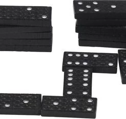 Lifetime Games Dominospel 35 Mm Hout Zwart 28 Stenen