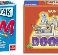 Goliath Spellenbundel - 2 Stuks - Tik Tak Boem Junior & Mijn Eerste Doolhof