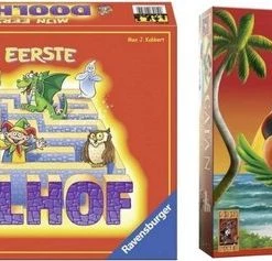 Ravensburger Spellenbundel - 2 Stuks - Mijn Eerste Doolhof & Catan Junior
