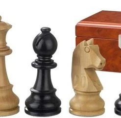 Philos Schaakstukken Ludwig XIV 76mm Verzwaard