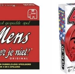 Hasbro Spellenbundel - 2 Stuks - Mens Erger Je Niet & Vier Op 'n Rij