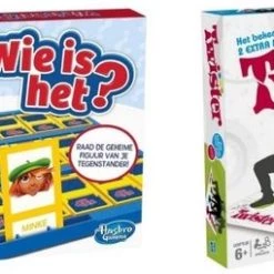 Hasbro Spellenbundel - 2 Stuks - Wie Is Het & Twister