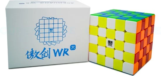 MoYu Aochuang WR M 5x5 Speedcube - Magnetisch - Stickerless - Professionele Draai Puzzel Kubus - Afbeelding 5