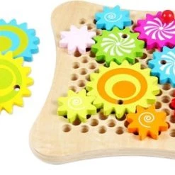 Classic World KLASSIEKE WERELD Arcadespel Montessori-tandwielen