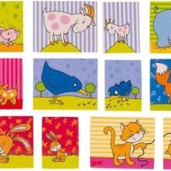 Goki Geheugenspel Moeder En Kind Hout 16-delig