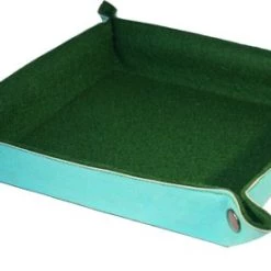 Popnagelen Gooibak / Dobbelpiste - Recyclebaar Wolvilt & Gerycycled Luchtbed - Eco (TURQUOISE)
