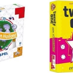 Merkloos Spellenbundel - 2 Stuks - Ik Hou Van Holland Bordspel & Twenty One