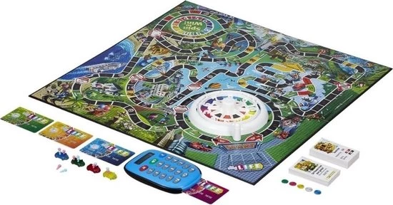 Hasbro Spellenbundel - 3 Stuks - Monopoly Valsspelerseditie & Jenga & Levensweg Elektronisch Bankieren - Afbeelding 9
