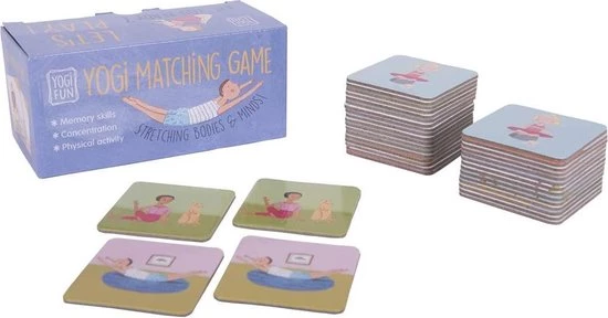 Yogi Fun Memo - Spel - Kinderyoga - Yoga Kaarten