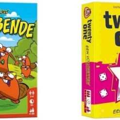 Merkloos Spellenbundel - 2 Stuks - Beverbende & Twenty One