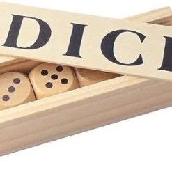 Philos Houten Dobbelstenen 25mm