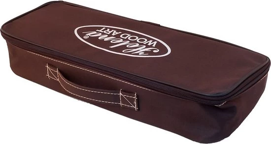 Helena Wood Art Handgemaakte Rummy Speelset - Okey - 100% Hout - Luxe Uitgave - Inclusief Tas - Rummi - Afbeelding 4