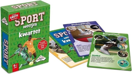 Identity Games Spellenbundel - Kwartet - 2 Stuks - Paarden Kwartet & Sport Weetjes Kwartet - Afbeelding 5