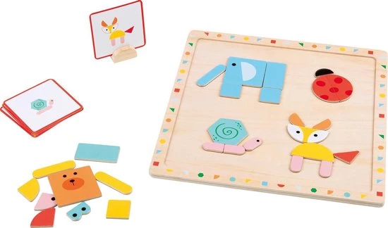 New Classic Toys Lelin Toys - Magnetisch Puzzel Bord - Afbeelding 3