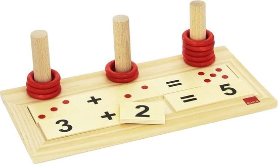 Goula Optellen En Aftrekken Houten Spel - Afbeelding 2