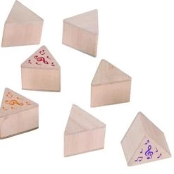 Goki Geheugenspel Geluiden Houten Blokjes 7 X 7 Cm