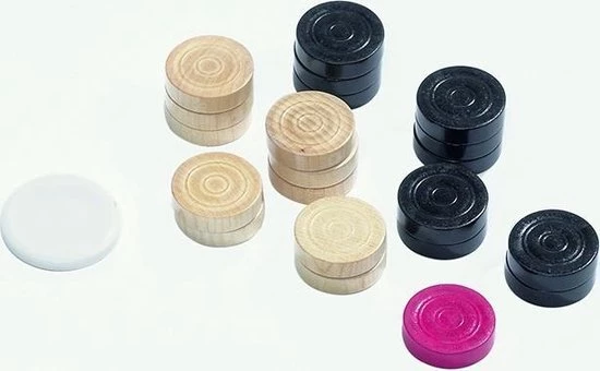 Philos Carrom Speelstukken Set 31 X 8 Mm