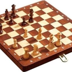 Philos Reis Schaak Kassette De Luxe Veld 30 Mm, Koningshoogte 48 Mm Magnetisch