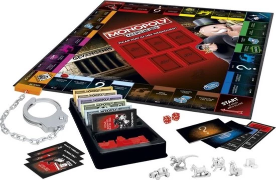 Hasbro Spellenbundel - 3 Stuks - Monopoly Valsspelerseditie & Jenga & Levensweg Elektronisch Bankieren - Afbeelding 4
