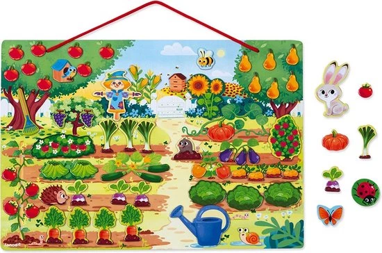 Janod Magneetbord - Moestuin - Afbeelding 6
