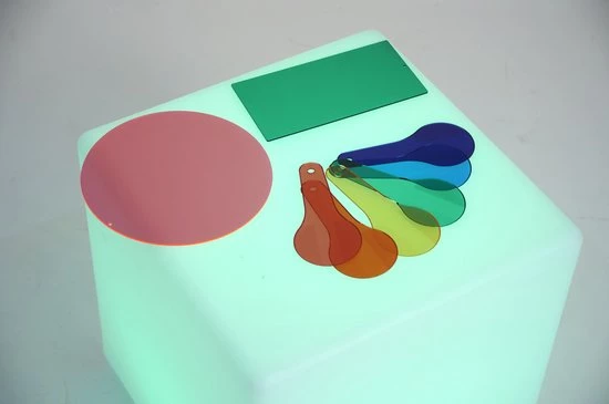 TickiT Sensorische Lichtkubus Met Kleur | XL Nachtlamp Kinderkamer | 40 X 40 X 40 Cm - Afbeelding 14