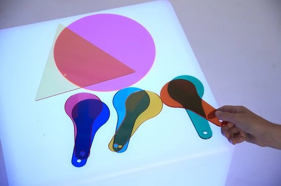 TickiT Sensorische Lichtkubus Met Kleur | XL Nachtlamp Kinderkamer | 40 X 40 X 40 Cm - Afbeelding 17