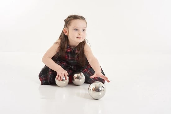 TickIT Sensorische Mysterieuze Reflectie Ballen Met Geluid - Set Van 6 - Afbeelding 8