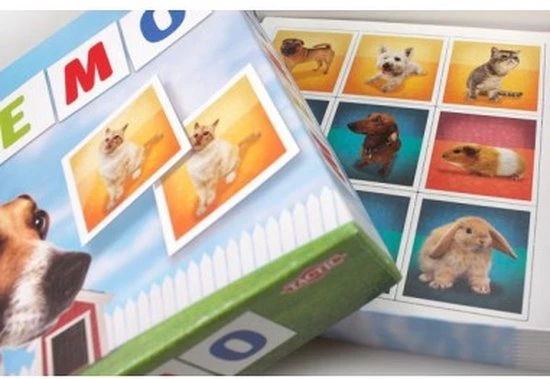 Tactic Pets Memo - Kinderspel - Afbeelding 3