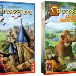999 Games Spellenbundel - 2 Stuks - Carcassonne & Carcassonne Jagers En Verzamelaars - Uitbreiding