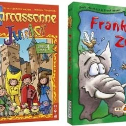 999 Games Spellenbundel - 2 Stuks - Carcassonne Junior & Franks Zoo