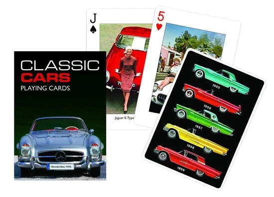 Piatnik Classic Cars Speelkaarten - Single Deck - Afbeelding 2