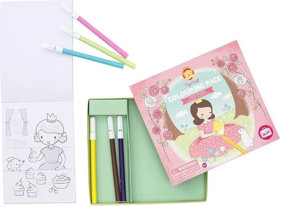 Tiger Tribe Pakket Met Kleurboek/-album Kleurplaat En Kleurboek - Afbeelding 3