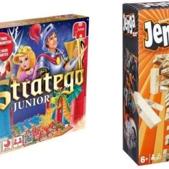 Hasbro Spellenbundel - 2 Stuks - Stratego Junior & Jenga Classic