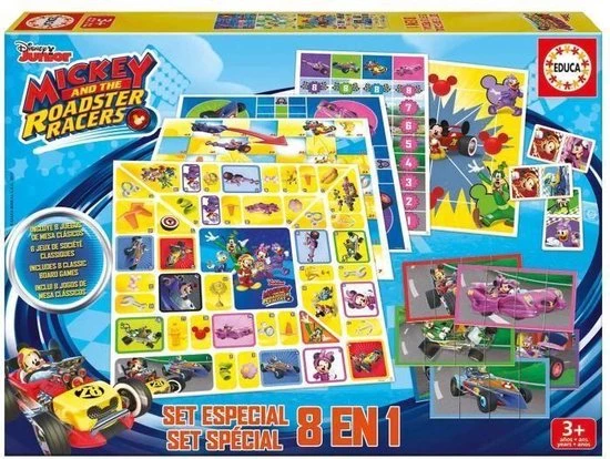 EDUCA Mickey 8 In 1 Game Box