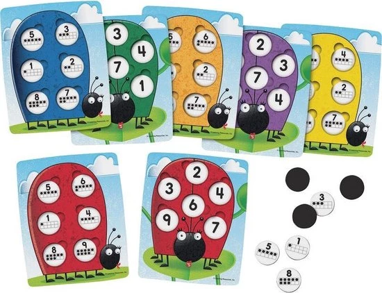 Learning Resources - Rekenspel - 10 Stippen! Maak De 10-structuur Compleet - Afbeelding 2