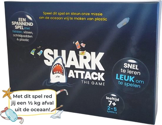 Shark Attack The Game - Nederlandstalig Kaartspel