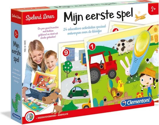 20 Clementoni Spelend Leren - Mijn Eerste Spel