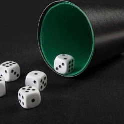 Mini Yathzee- 7-delig - Dobbelspel - Vakantie - Vrijetijdspel