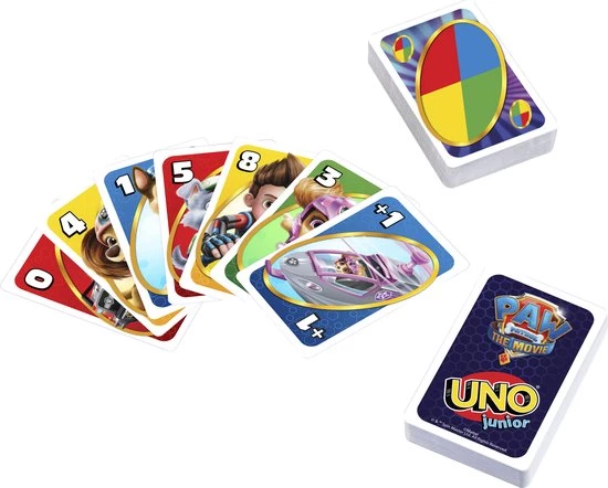 UNO Junior Paw Patrol - Mattel Games - Kaartspel - Kinderspel - Afbeelding 6