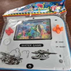 Merkloos Watergame Blauw Afm. 13x11cm