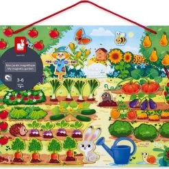 Janod Magneetbord - Moestuin