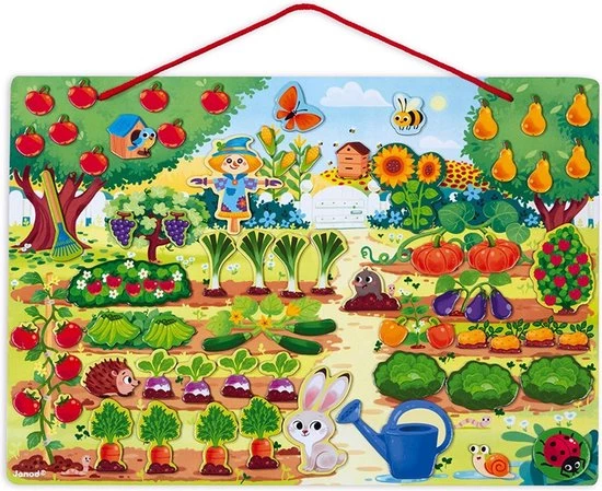 Janod Magneetbord - Moestuin - Afbeelding 4